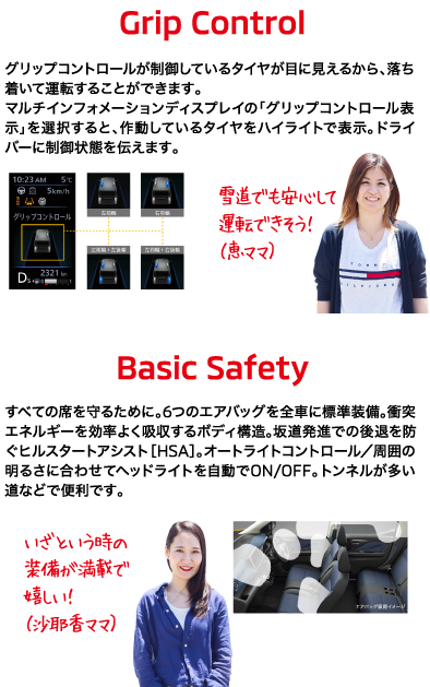 Grip Contrl・Basic Safety