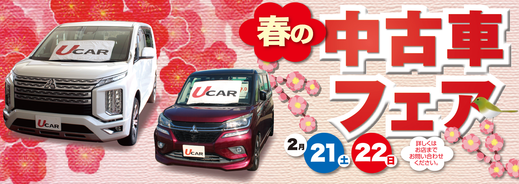 春の中古車フェア